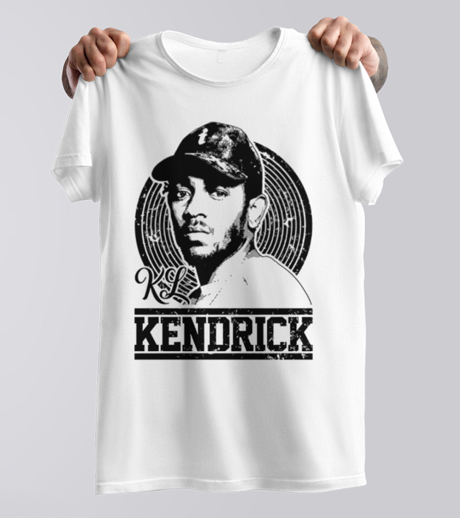 Kendrick Lamar KL Iconic Tribute Circular T-Shirt