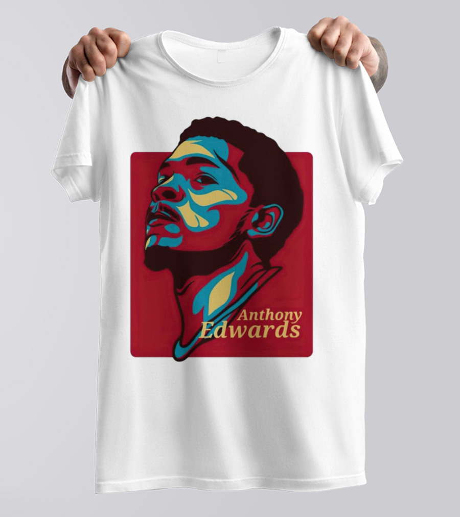 Anthony Edwards Minnesota Timberwolves NBA Player T-Shirt