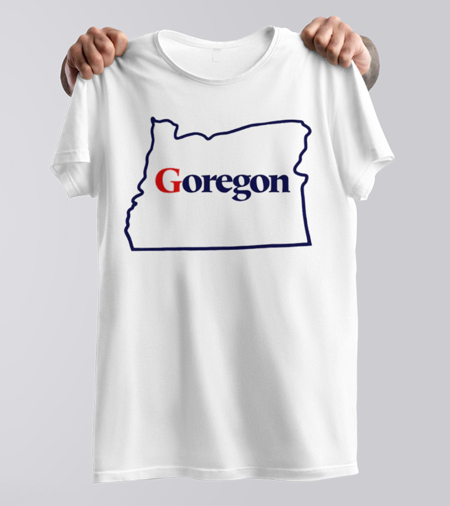 Goregon J. Miles Coleman Oregon State Outline T-Shirt