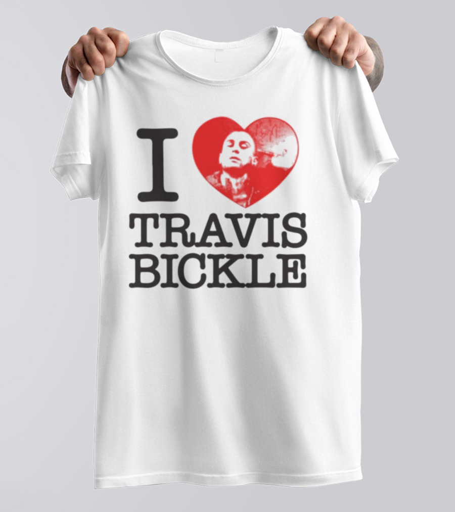 I Heart Travis Bickle Red Heart T-Shirt