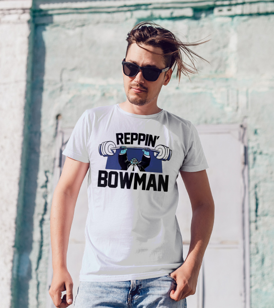 Reppin Bowman Fitness Lifting T-Shirt