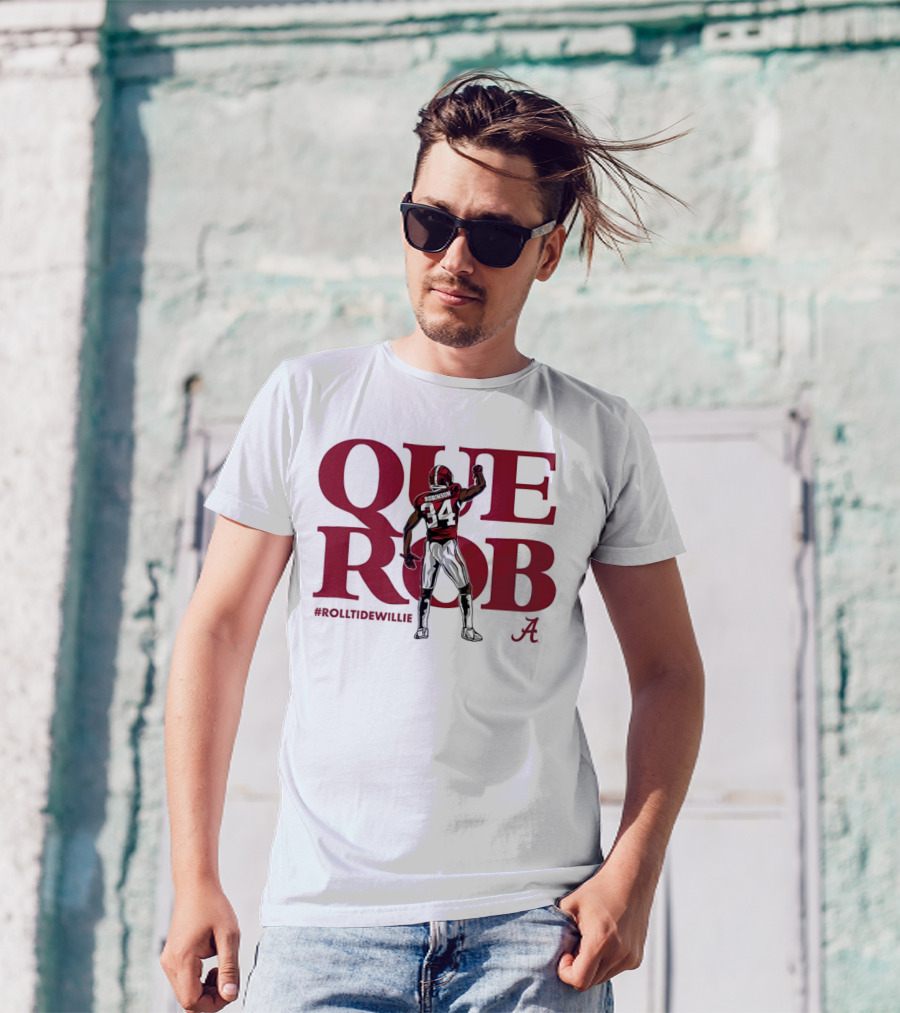 Querob Alabama Crimson Tide Football #RollTideWillie T-Shirt