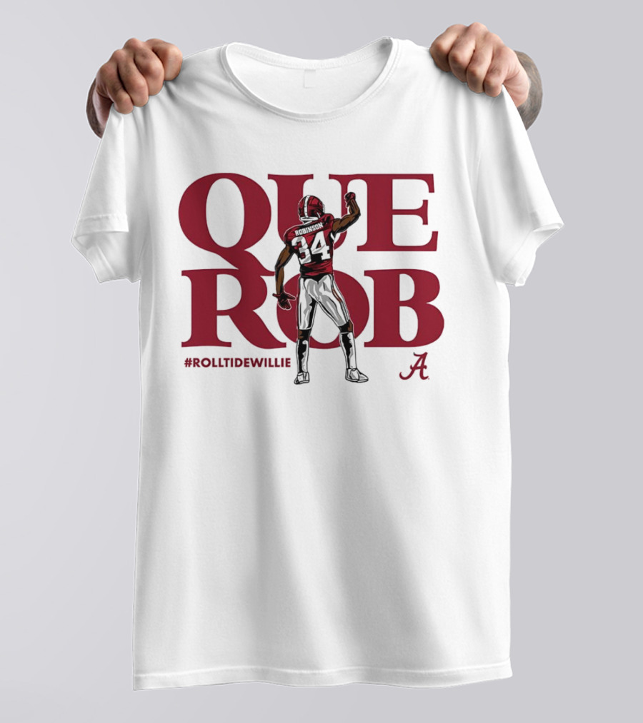 Querob Alabama Crimson Tide Football #RollTideWillie T-Shirt