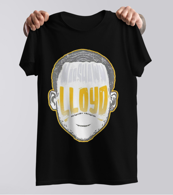 MarShawn Lloyd Face Illustration Football Packers Influence T-Shirt