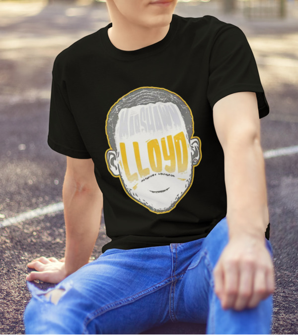 MarShawn Lloyd Face Illustration Football Packers Influence T-Shirt