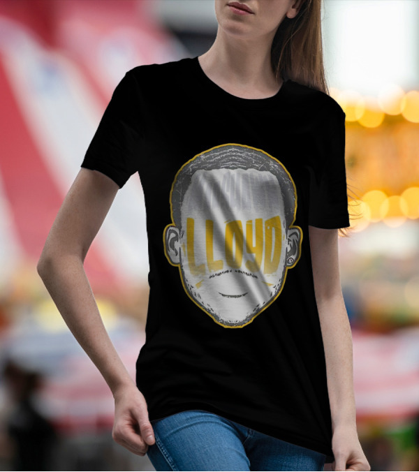 MarShawn Lloyd Face Illustration Football Packers Influence T-Shirt