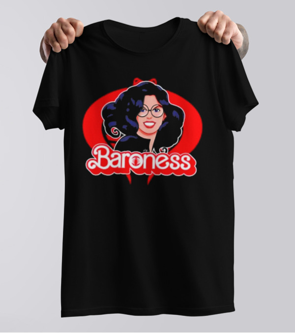 Baroness Cobra Femme Fatale Icon With Glasses T-Shirt