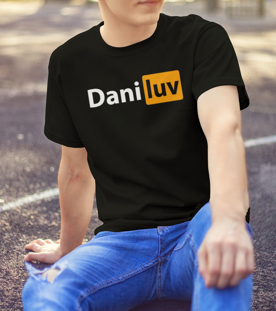 Dani Luv Black T-Shirt