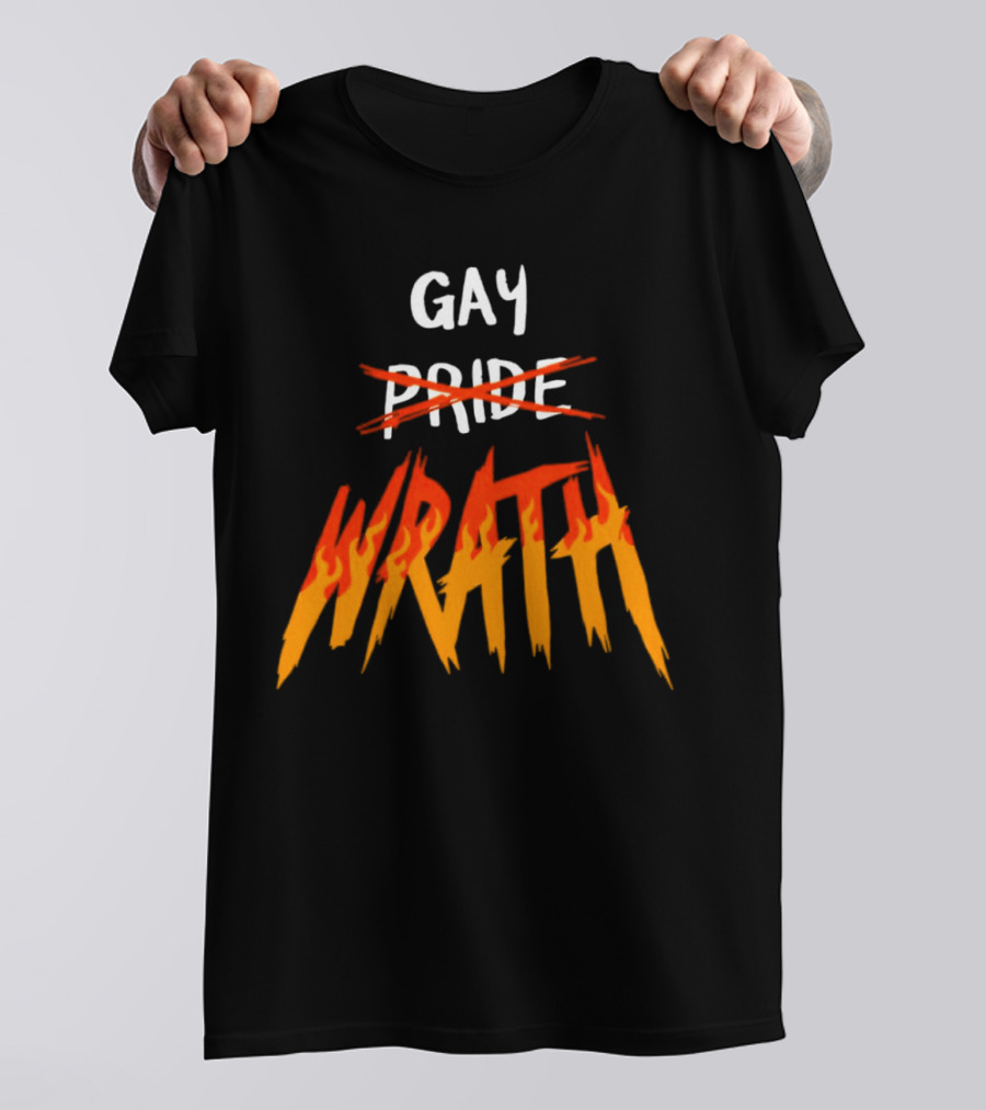 Mars Heyward Gay Pride Wrath T-Shirt