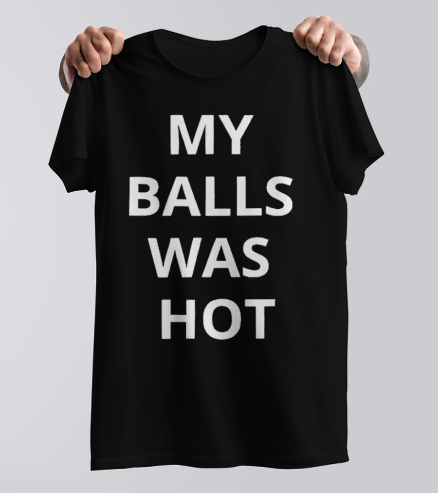 Derrick Lewis My Balls Was Hot UFC T-Shirt