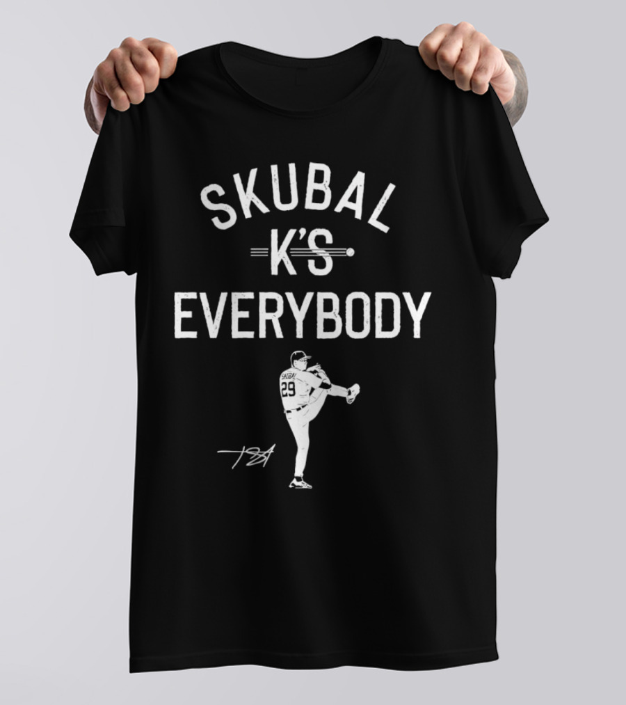 Skubal K's Everybody Number 29 Pitcher Stance T-Shirt