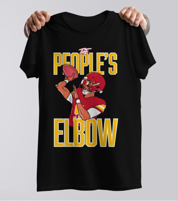 The People’s Elbow Washington Commanders Football Player Quarterback T-Shirt