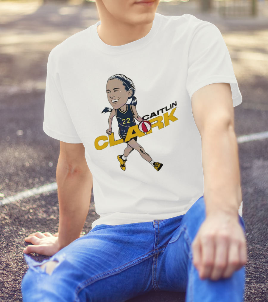 Indiana Fever Caitlin Clark Basketball 22 T-Shirt