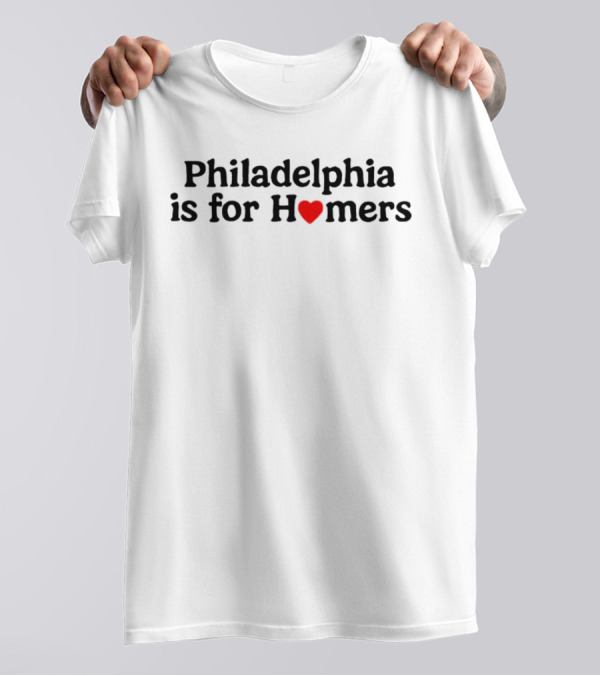 Alec Bohm Philadelphia Is For Homers T-Shirt