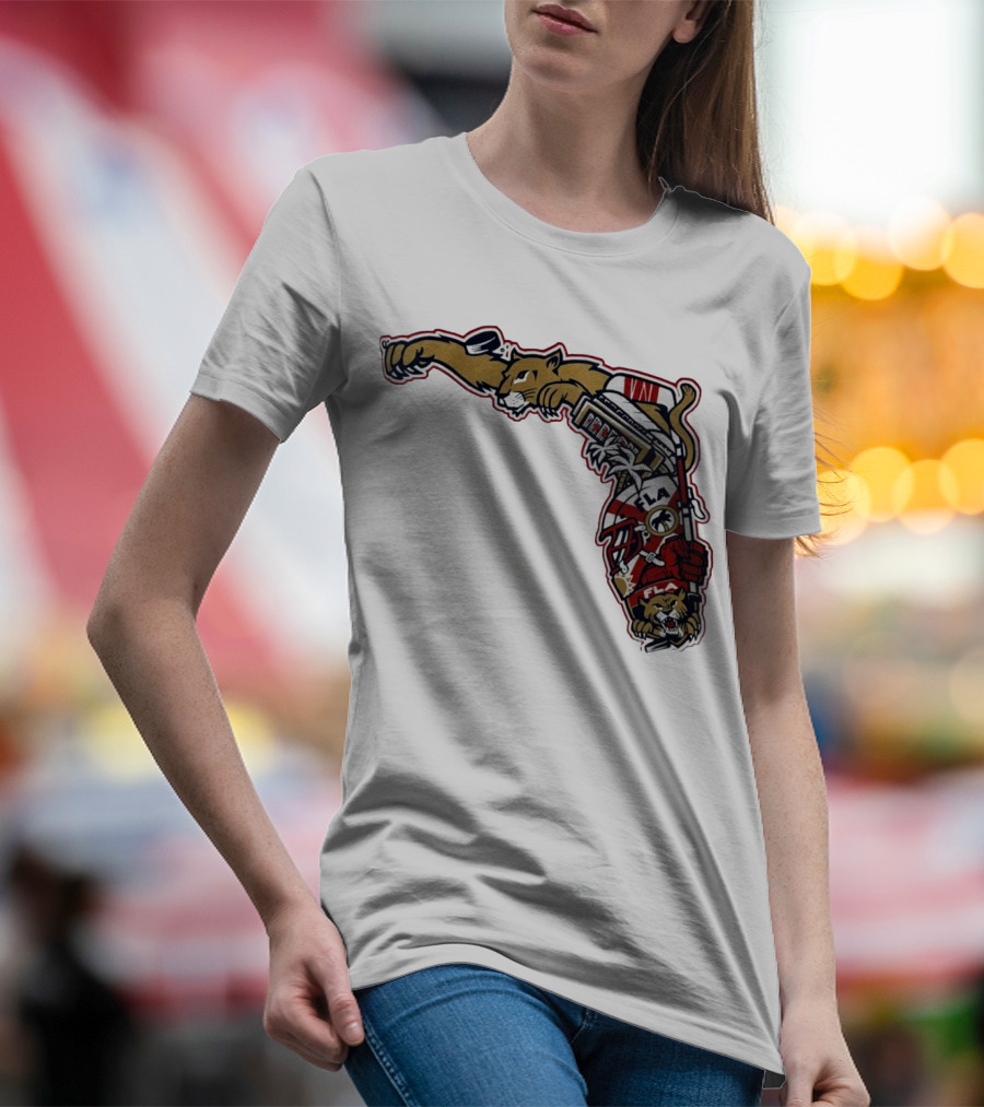 Florida Panthers Let's Hunt State Hockey T-Shirt