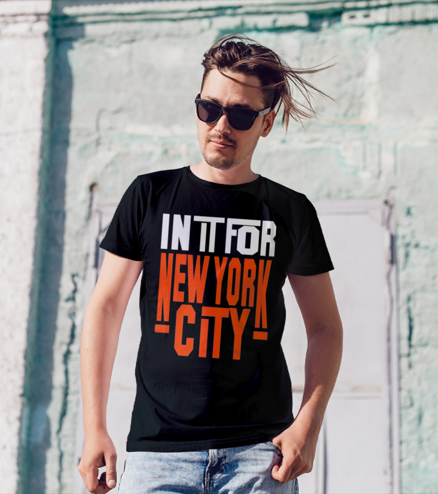 IN IT FOR NEW YORK CITY BASKETBALL FANS' TEAM SPIRIT T-Shirt