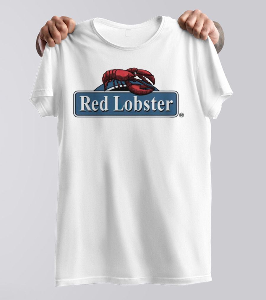 Red Lobster Seafood Restaurant Logo Emblem T-Shirt