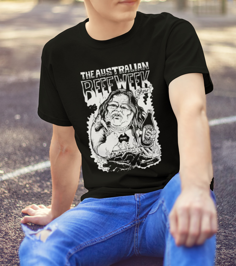 The Australian Beefweek Show Mine Beer And Sausages T-Shirt