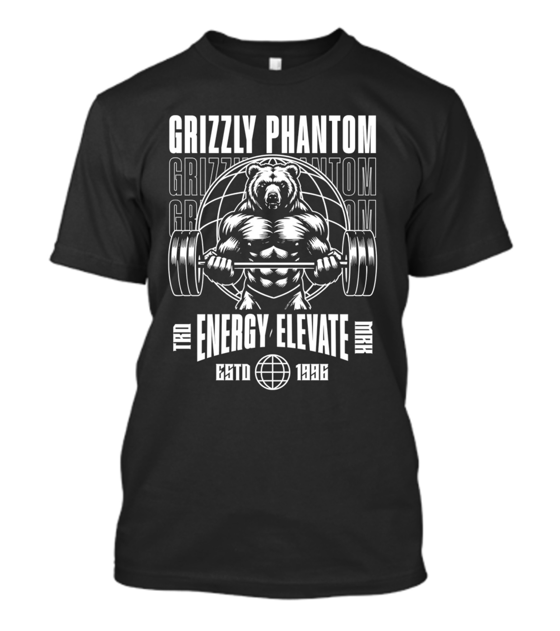 Grizzly Phantom Energy Elevate ESTD 1996 T-Shirt