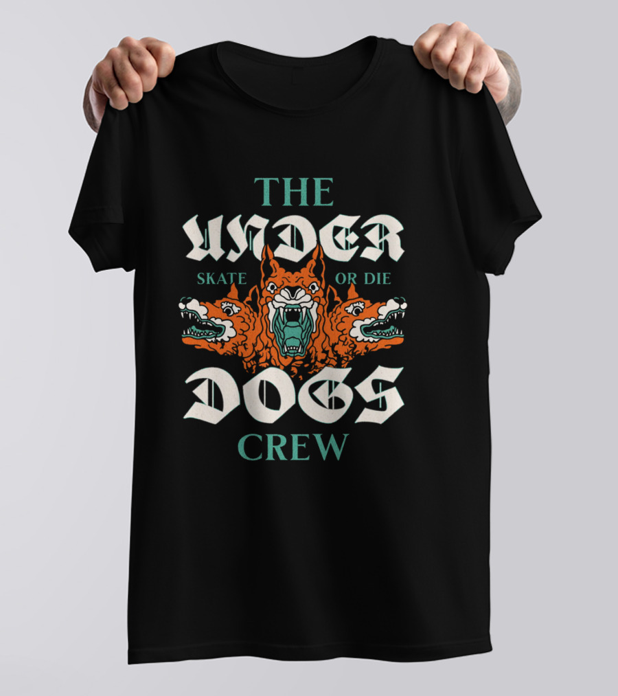 The Underdogs Skate Or Die Crew Streetwear T-Shirt