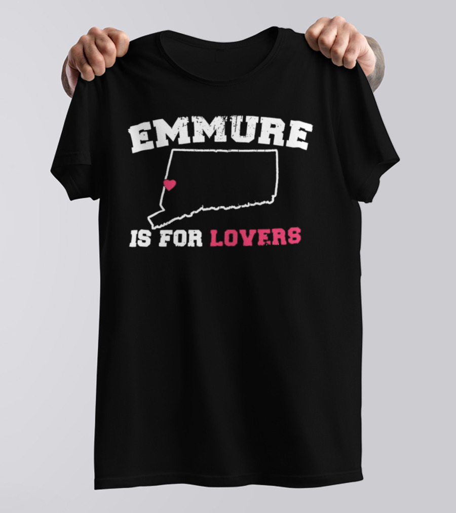 Emmure Is For Lovers Connecticut Heart Location T-Shirt