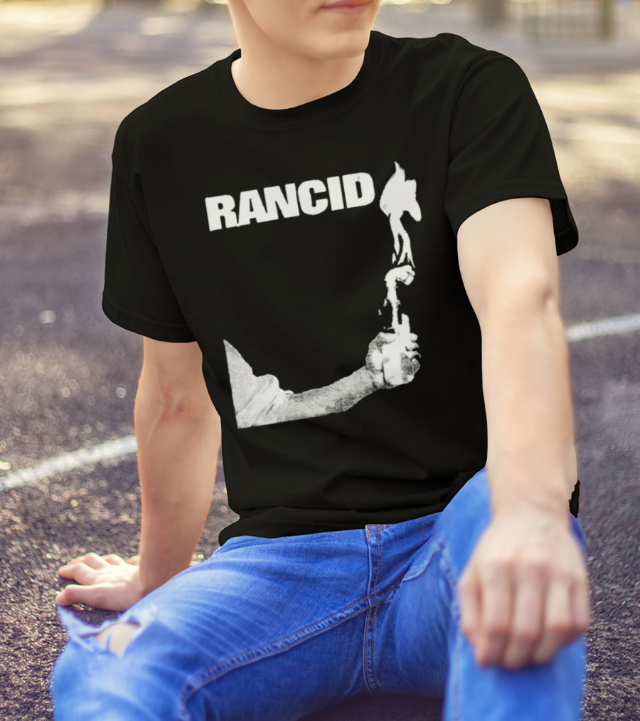 Rancid EP Cover Molotov Cocktail T-Shirt