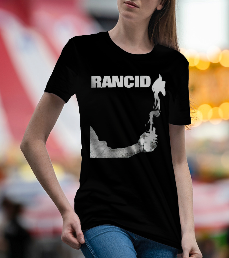 Rancid EP Cover Molotov Cocktail T-Shirt
