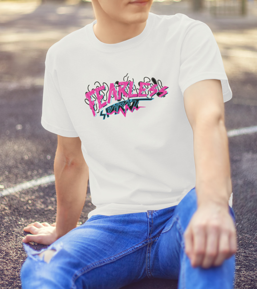 Fearless Spirit Retro Neon T-Shirt