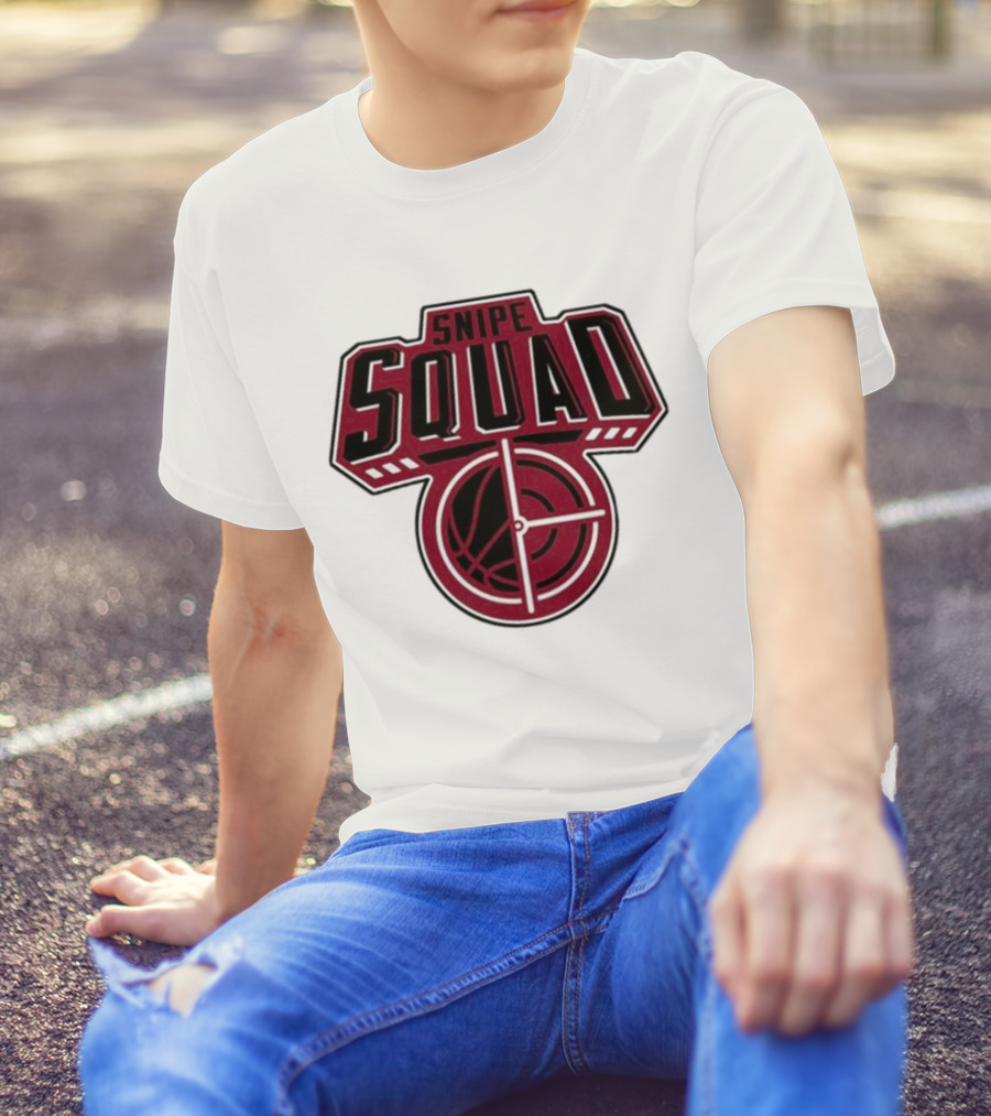 Toronto Raptors Snipe Squad Basketball Target T-Shirt