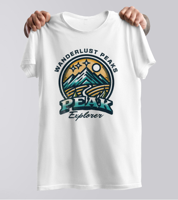 Wanderlust Peaks Peak Explorer T-Shirt