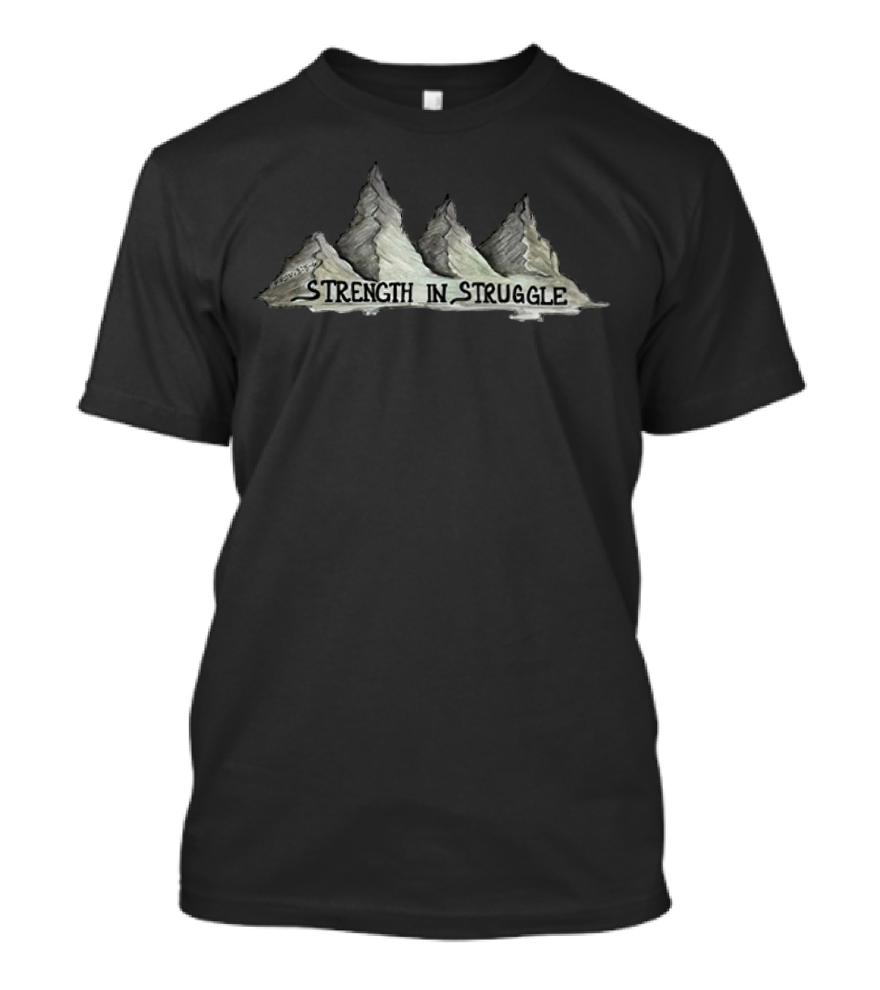Brandon Lowe Strength In Struggle Kansas City Royals T-Shirt