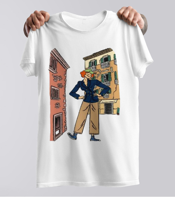 Dick Carroll X Roy Roger’s Positano Chic Casual Stroll T-Shirt