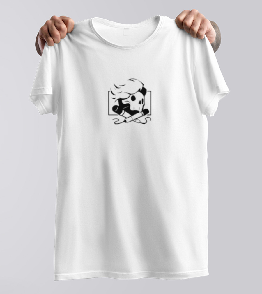 Rustage Pirate Skull And Crossbones Emblem T-Shirt