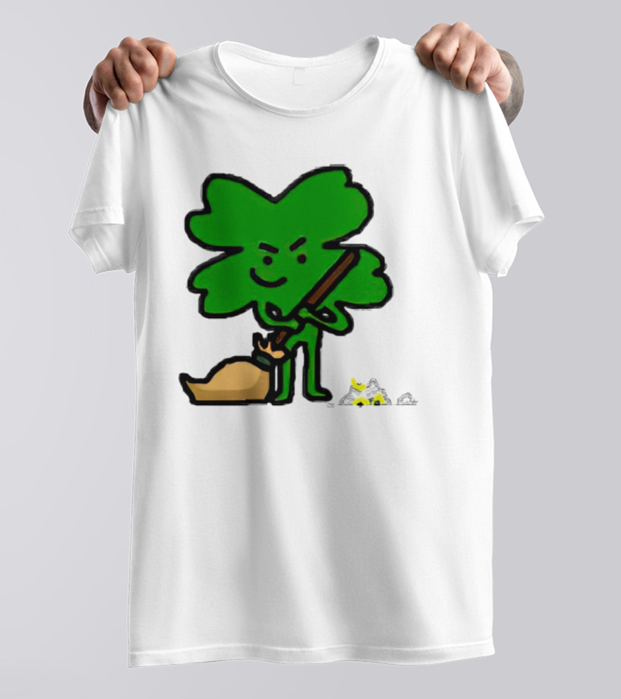 Boston Celtics Sweeping Shamrock Victory T-Shirt