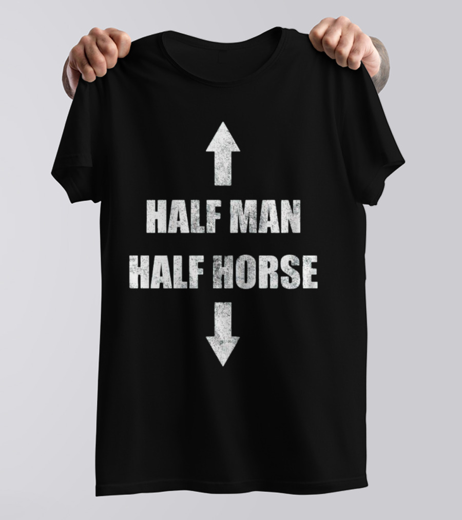 Half Man Half Horse Arrows T-Shirt