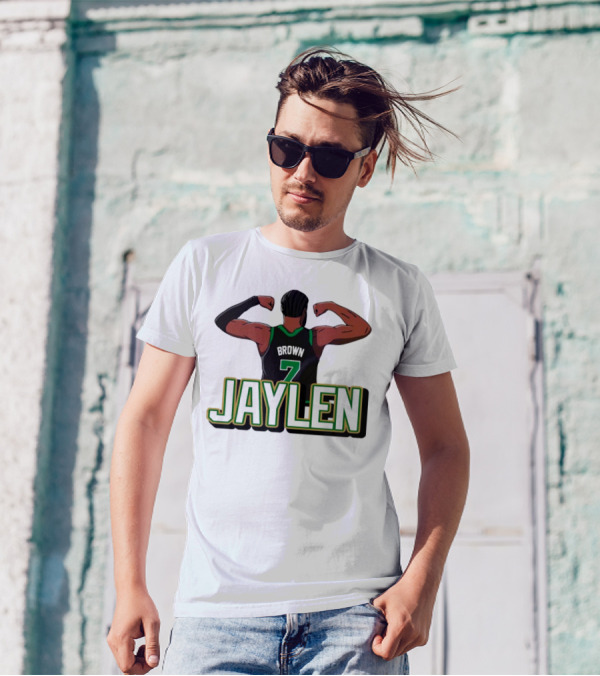 Jaylen Brown Number 7 Flex Boston Celtics T-Shirt
