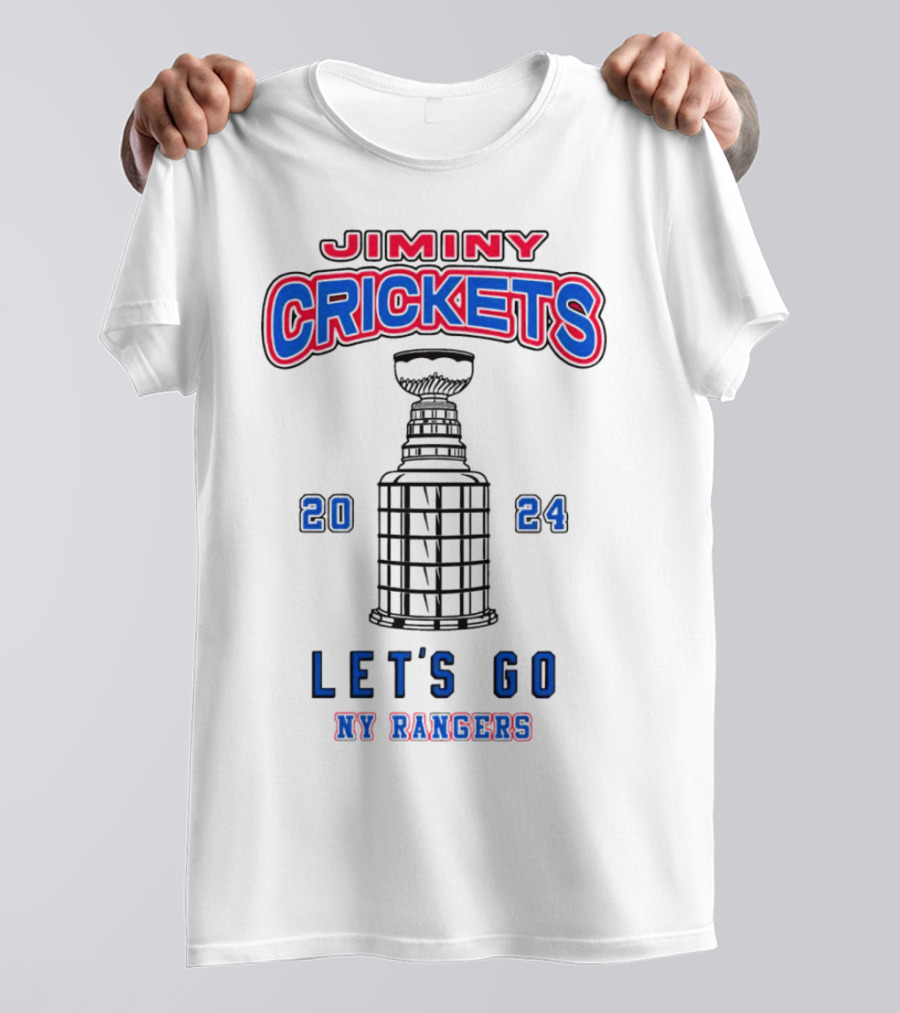 Jiminy Crickets Let's Go NY Rangers T-Shirt