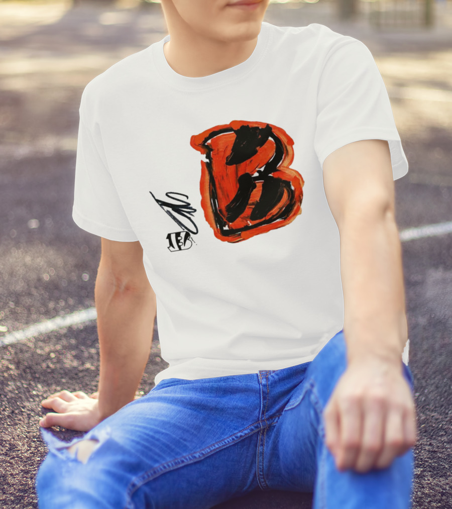 Rookies Cincinnati Bengals Bold Orange B T-Shirt