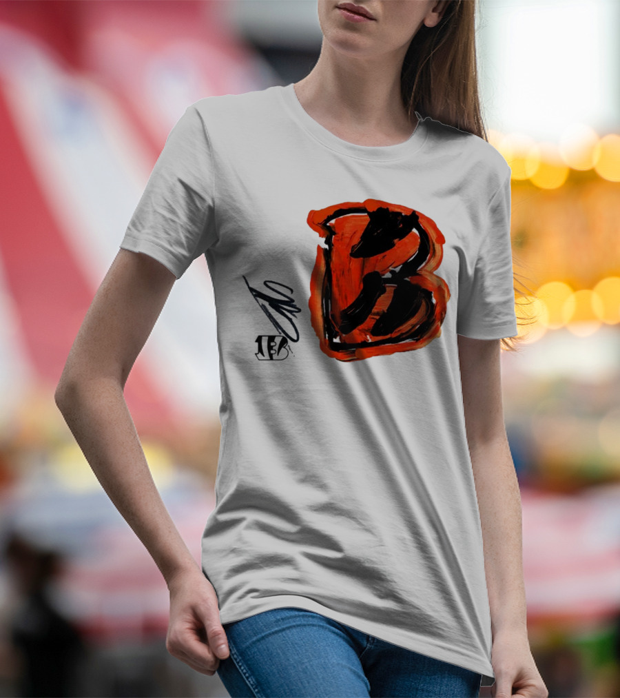 Rookies Cincinnati Bengals Bold Orange B T-Shirt