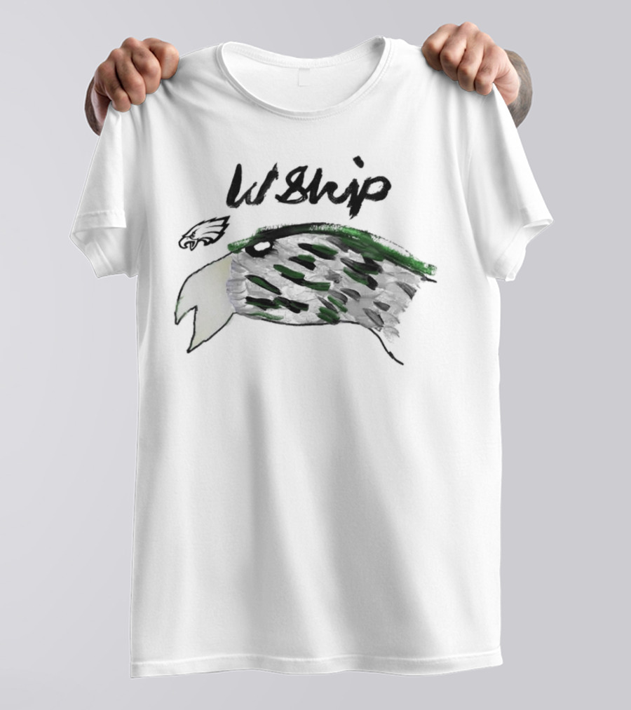 Rookies Paint Philadelphia Eagles W Ship T-Shirt