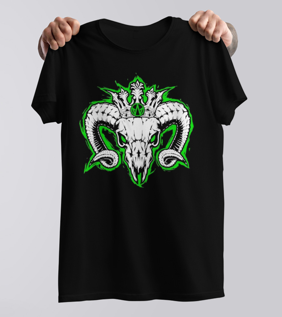Will Ospreay Goated Ram Skull Crown T-Shirt