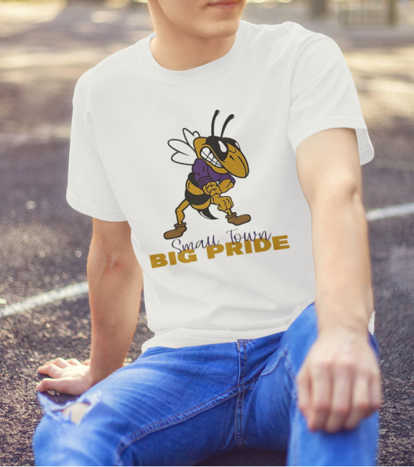 Small Town Big Pride Bee Mascot T-Shirt