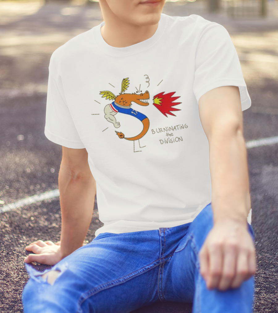 Buffalo Bills Burninating The Division Dragon Fireball T-Shirt