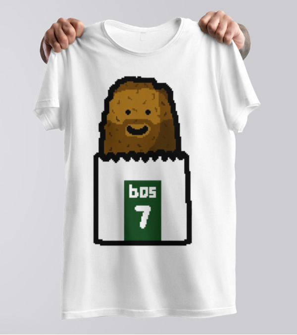 Jaylen Brown Celtics Hash Brown BOS 7 T-Shirt