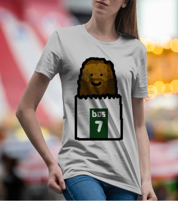 Jaylen Brown Celtics Hash Brown BOS 7 T-Shirt