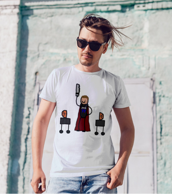 Luka Doncic Dallas Mavericks Luka Magic Basketball Hero With Cape And Saw T-Shirt