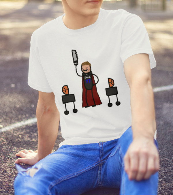Luka Doncic Dallas Mavericks Luka Magic Basketball Hero With Cape And Saw T-Shirt
