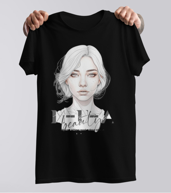 MUA Beauty You Can't Achieve Good Makeup Without Practice T-Shirt