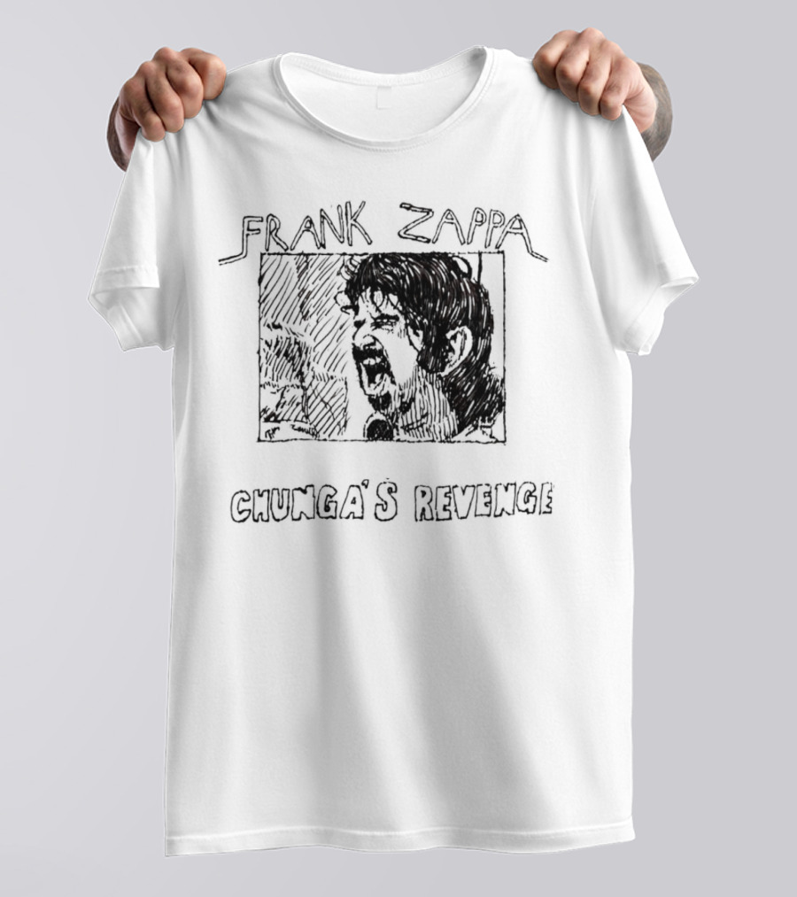 Frank Zappa Chunga’s Revenge Vintage Album T-Shirt