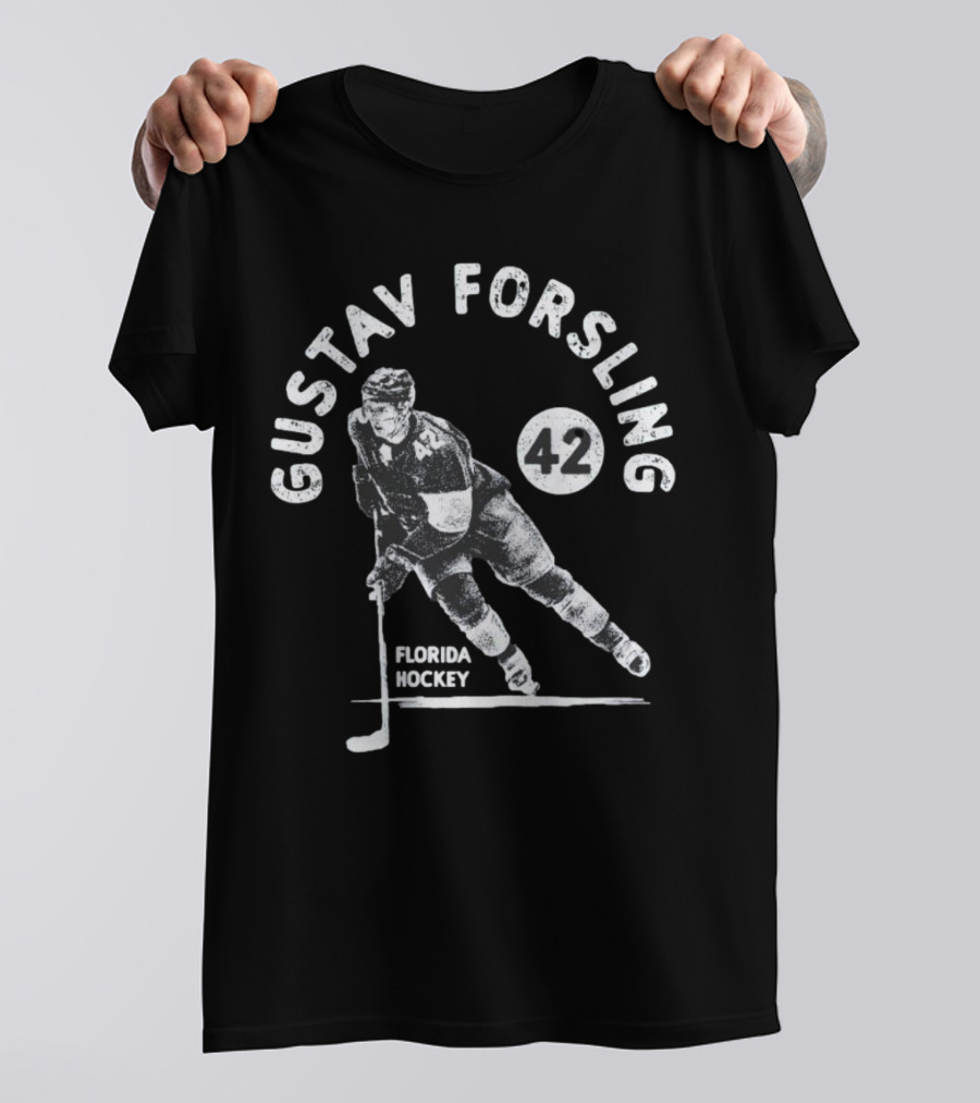 Gustav Forsling 42 Florida Hockey T-Shirt
